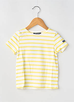 Tricou elasticitate mâneci scurte galben SAINT JAMES copil