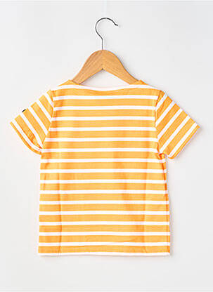 Tricou elasticitate mâneci scurte portocalie SAINT JAMES copil