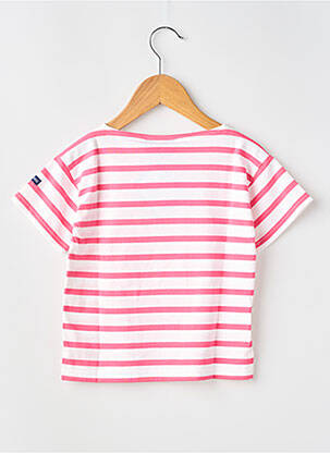 Tricou elasticitate mâneci scurte roz SAINT JAMES copil