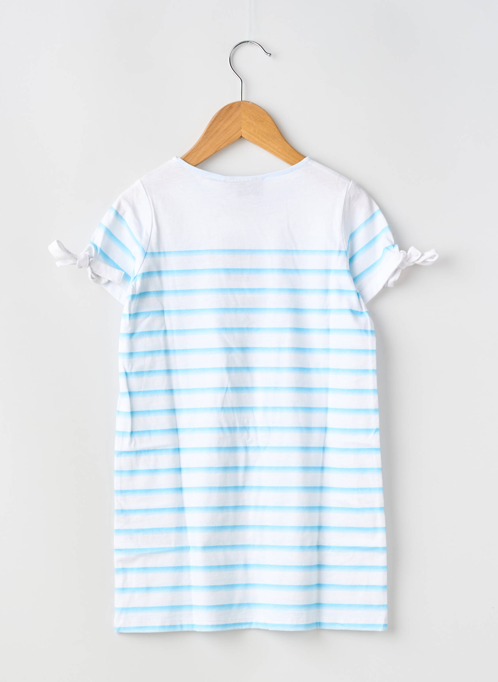 Rochie scurtă mâneci scurte mâneci scurte albastru SAINT JAMES fată