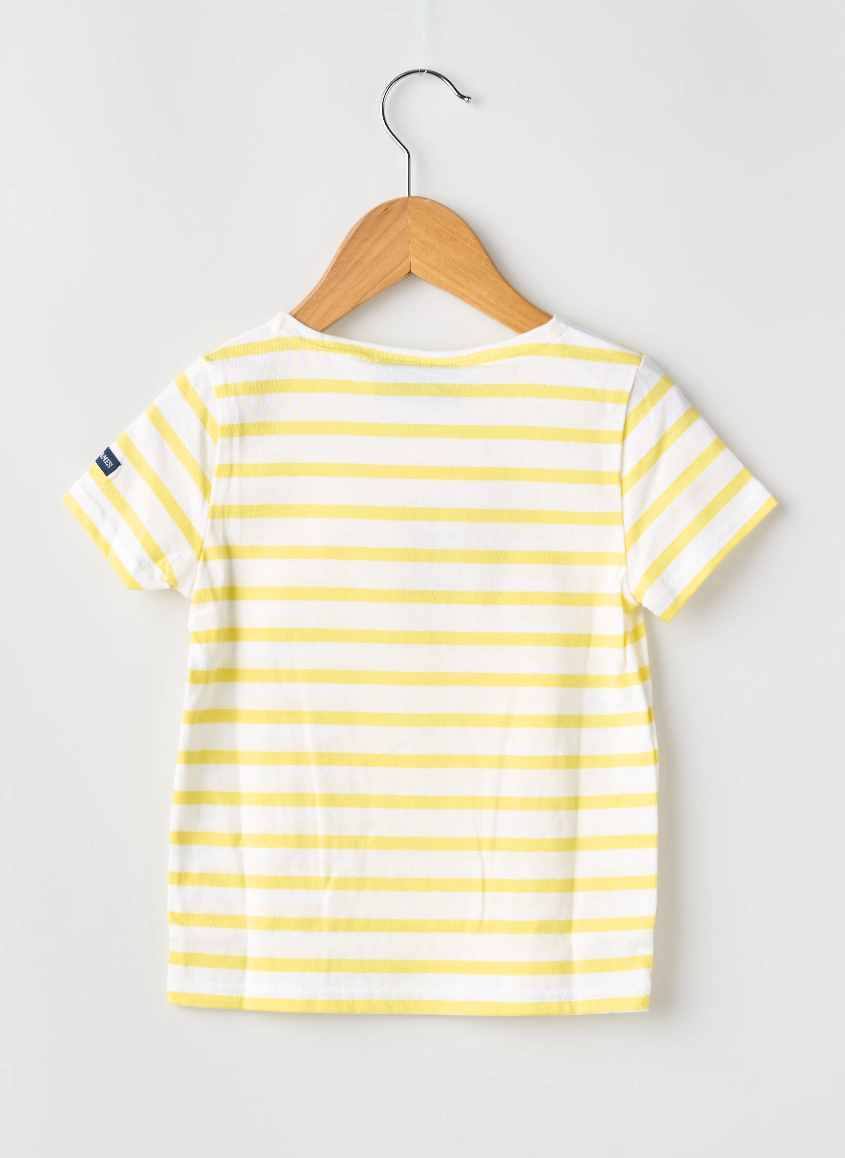 Tricou elasticitate mâneci scurte galben SAINT JAMES copil