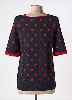 Tricou mâneci 3/4 mâneci 3/4 albastru SAINT JAMES femeie