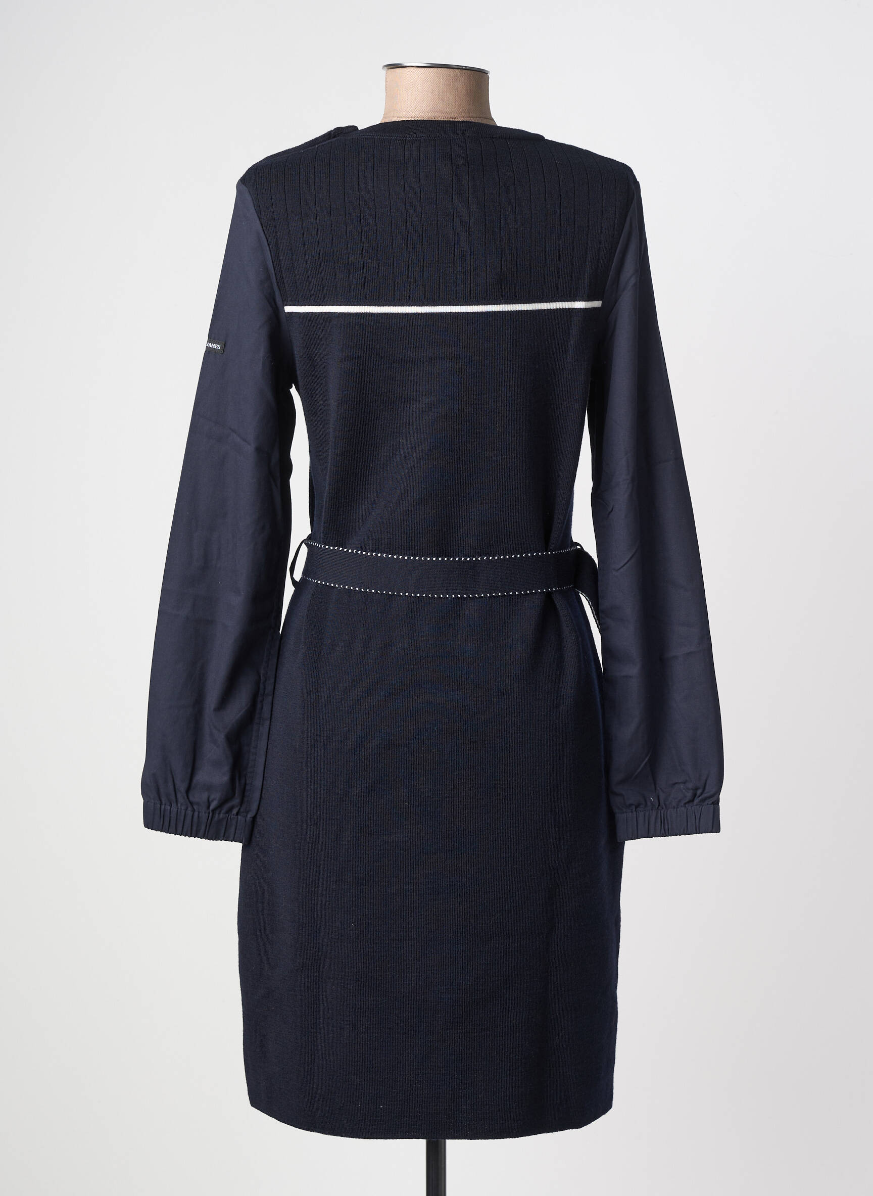 Rochie midi mâneci lungi mâneci lungi albastru SAINT JAMES femeie