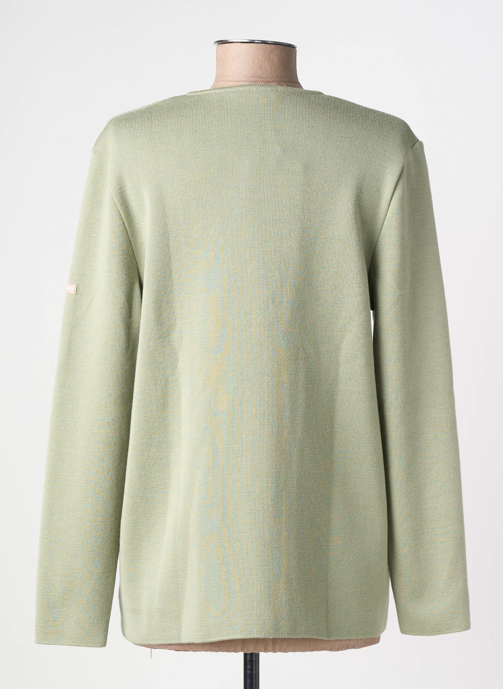 Vestă cu mâneci lungi elasticitate verde SAINT JAMES femeie