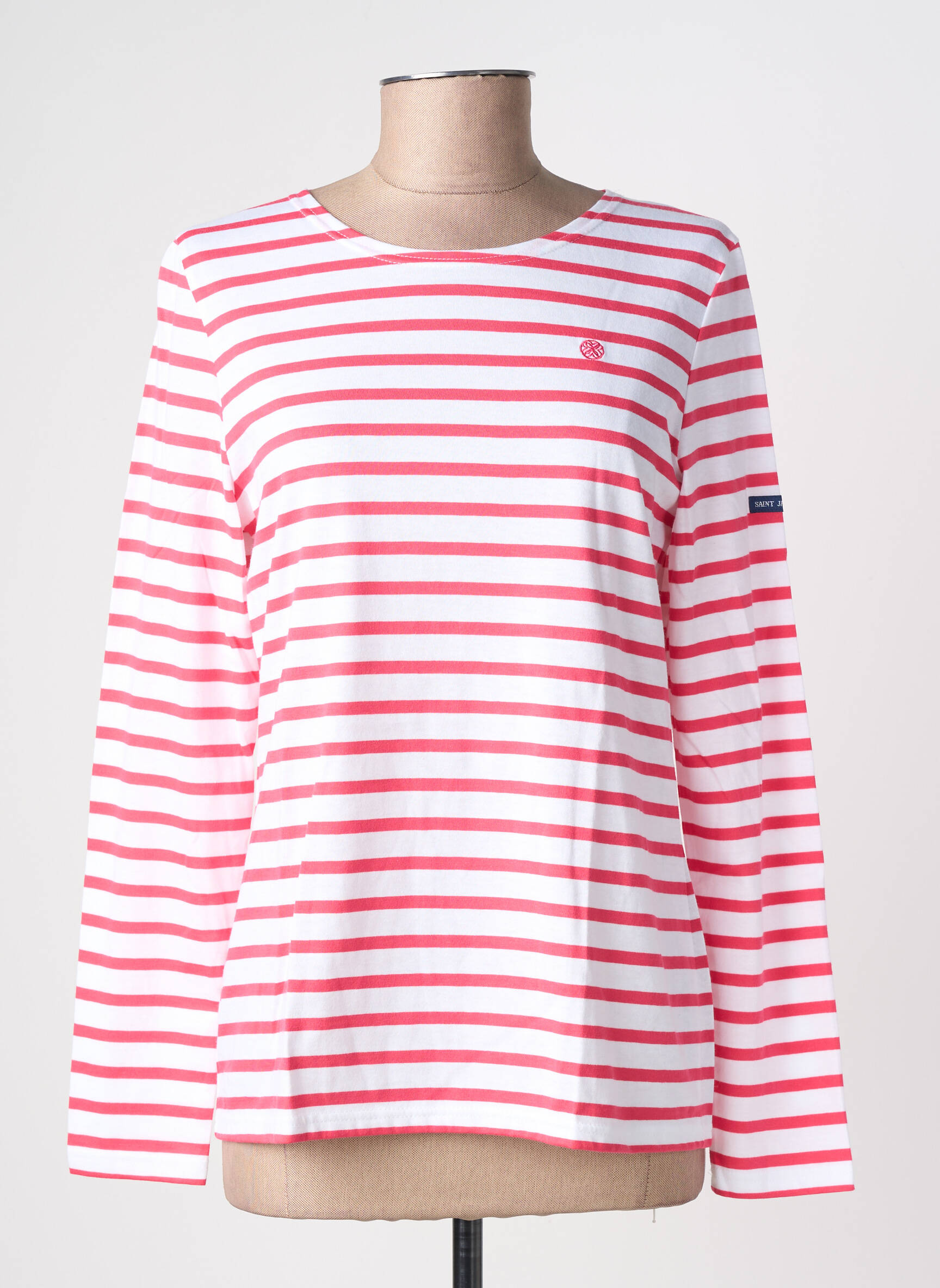 Tricou mâneci lungi mâneci lungi roșu SAINT JAMES femeie