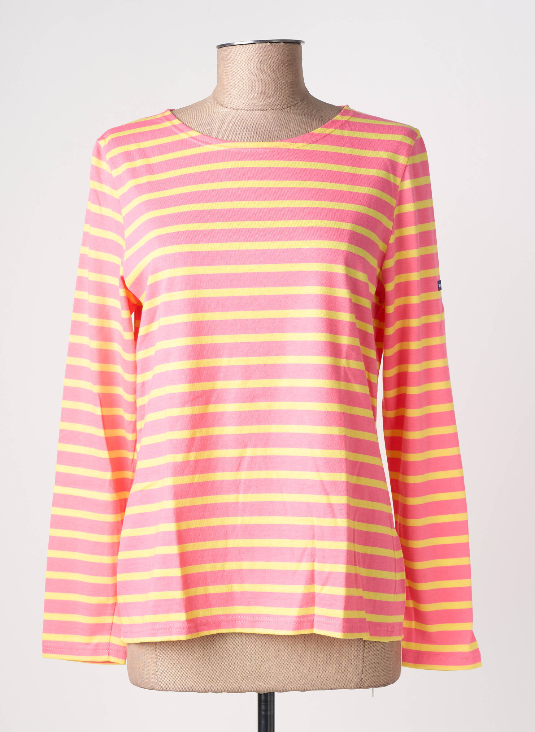 Tricou mâneci lungi mâneci lungi roz SAINT JAMES femeie