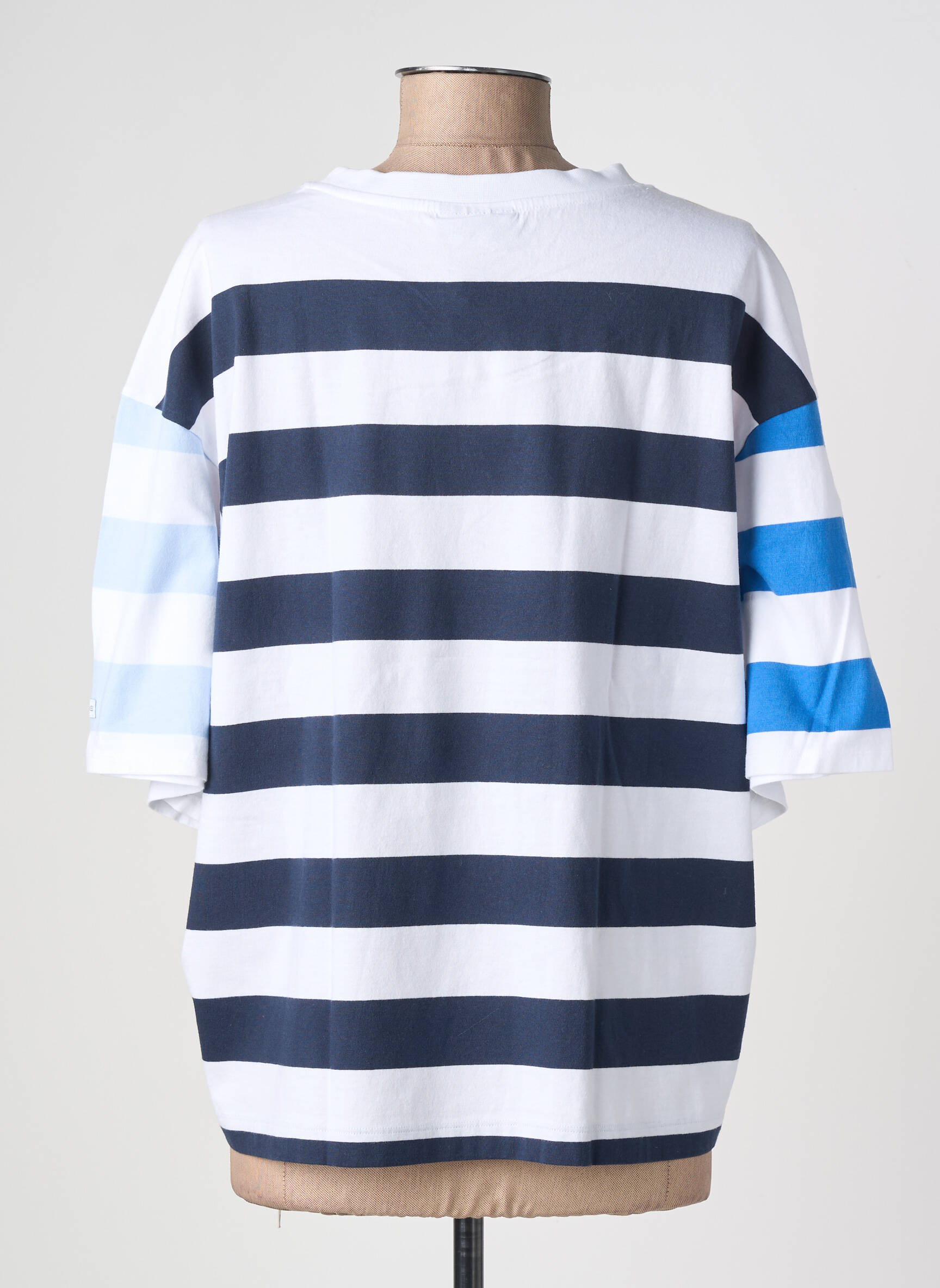 Tricou croială dreaptă mâneci scurte portocalie SAINT JAMES femeie