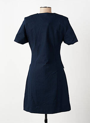 Rochie scurtă mâneci scurte mâneci scurte albastru SELECT femeie