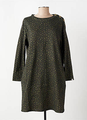 Rochie scurtă mâneci lungi mâneci lungi verde AP femeie