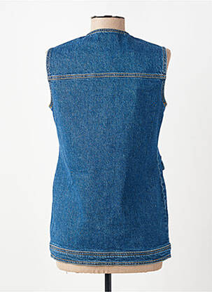 Jachete casual guler rotund albastru SELECTED femeie