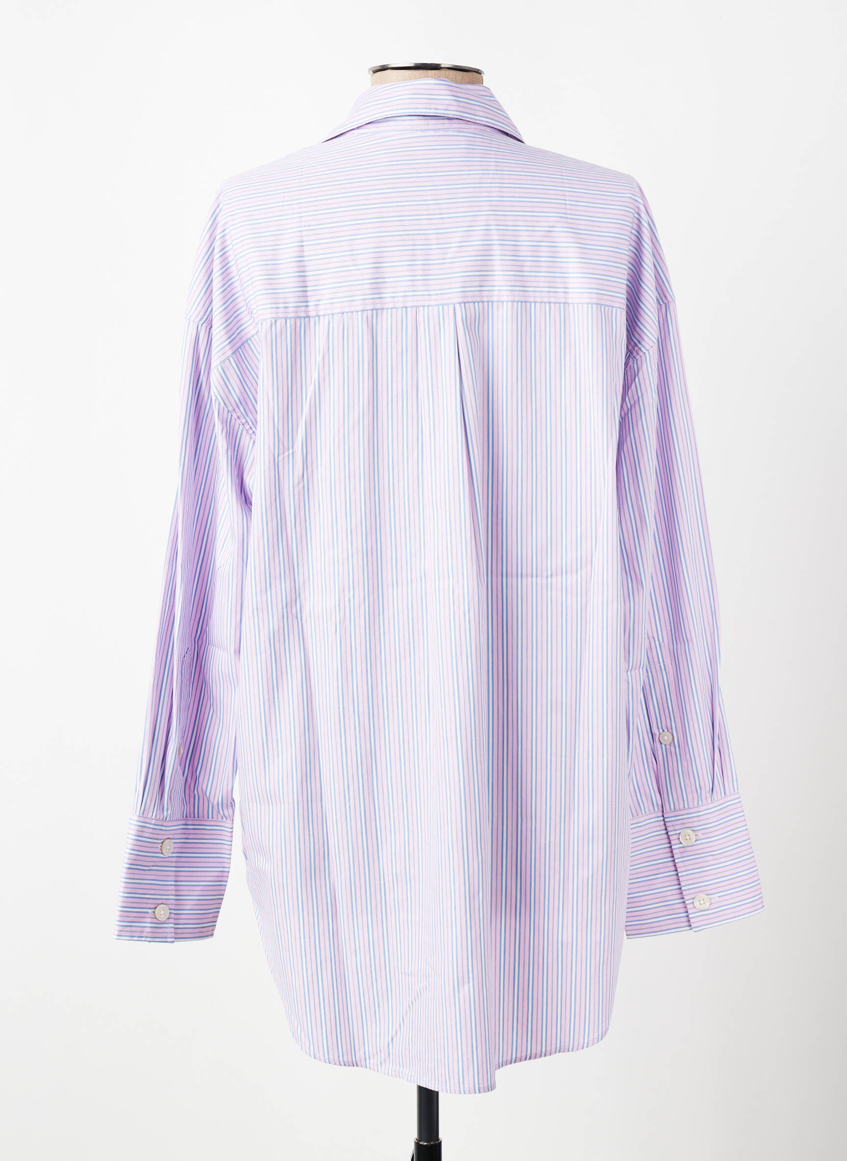 Cămașă țesătură poplin mâneci lungi roz SELECTED femeie