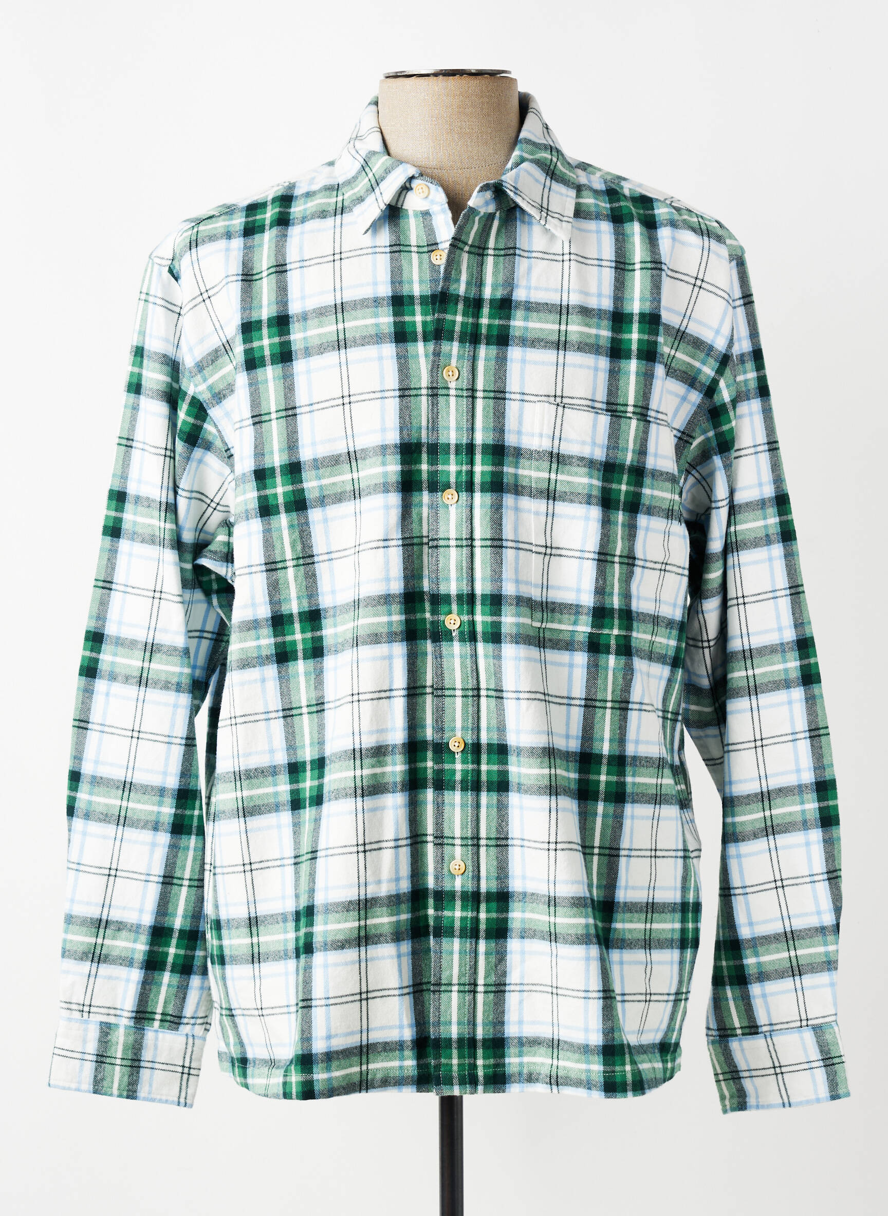 Cămașă cu mâneci lungi buzunare verde SCOTCH & SODA bărbat