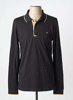 Tricou elasticitate mâneci lungi negru BENSON & CHERRY bărbat