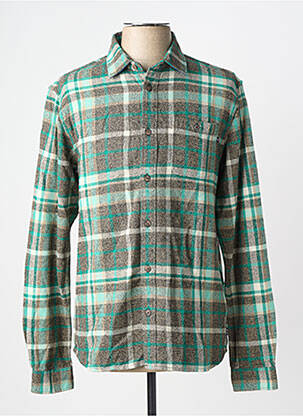 Cămașă cu mâneci lungi buzunare verde PETROL INDUSTRIES bărbat