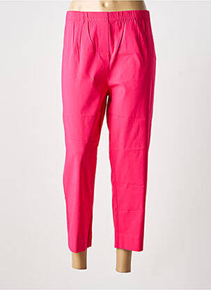 Pantalon drept elasticitate roz OLIVER JUNG femeie