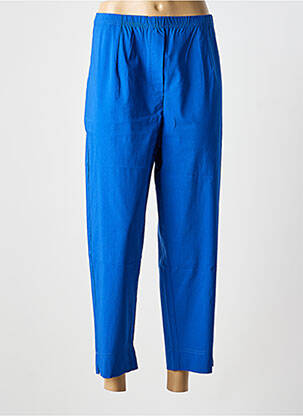 Pantalon drept elasticitate albastru OLIVER JUNG femeie