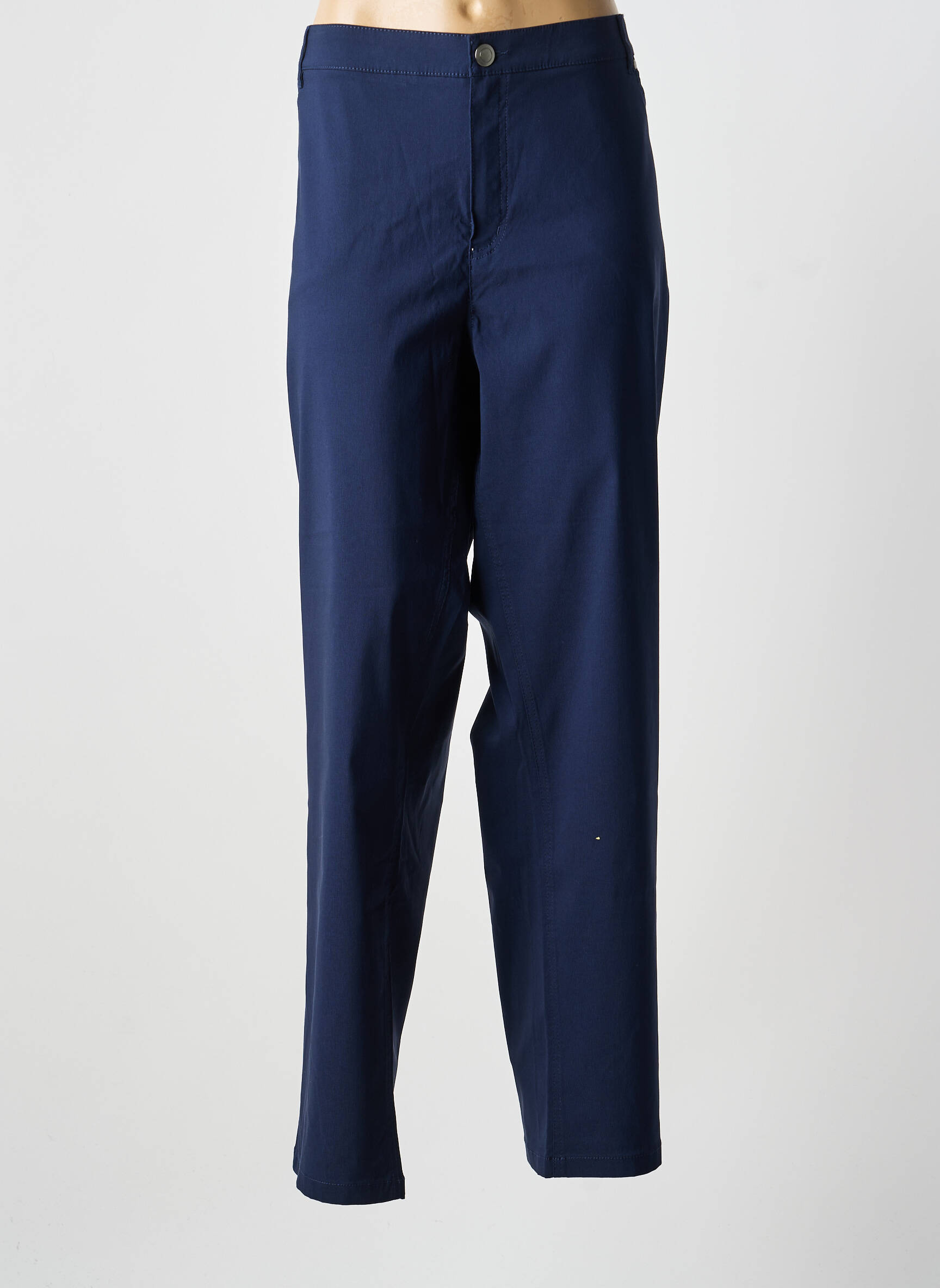 Pantalon drept elasticitate mărime normală albastru CISO femeie