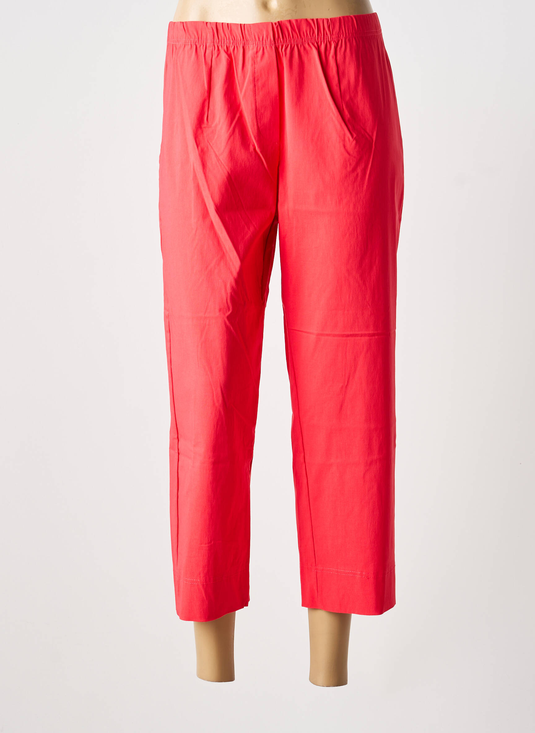 Pantalon drept elasticitate portocalie OLIVER JUNG femeie