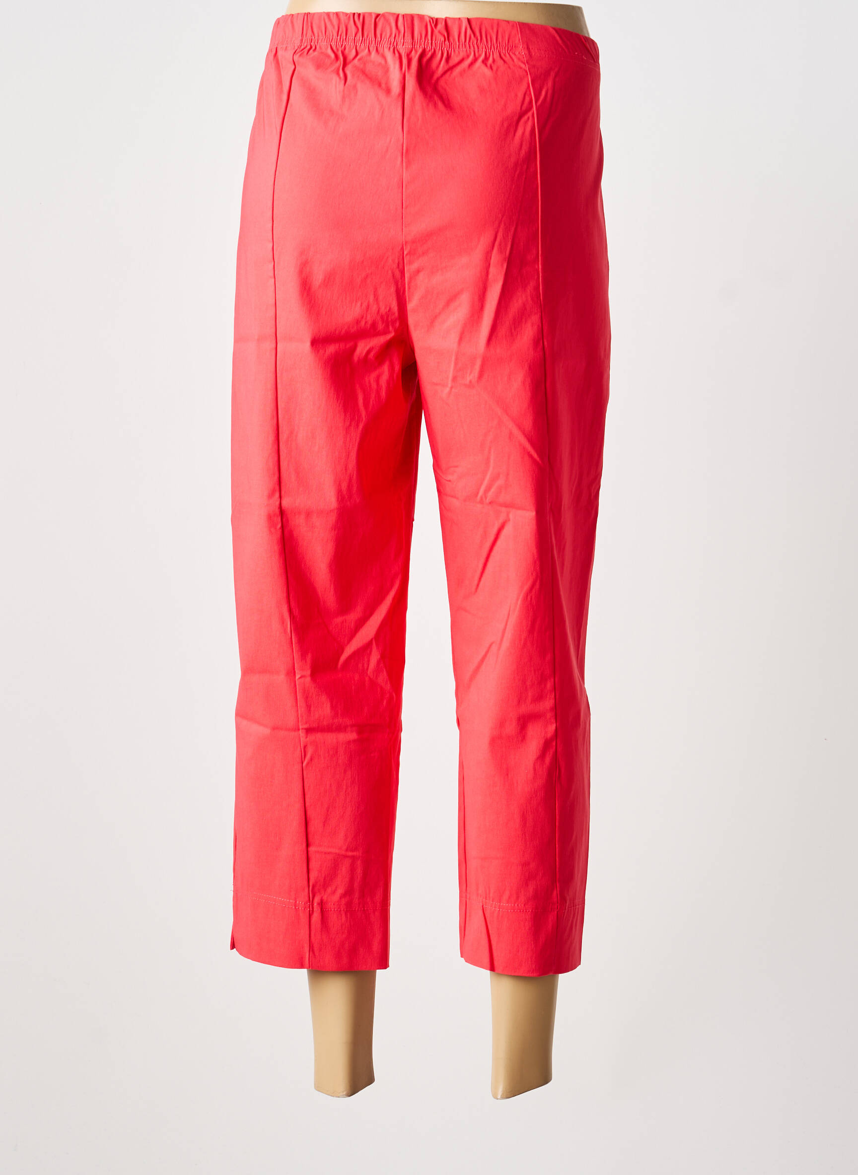 Pantalon drept elasticitate portocalie OLIVER JUNG femeie