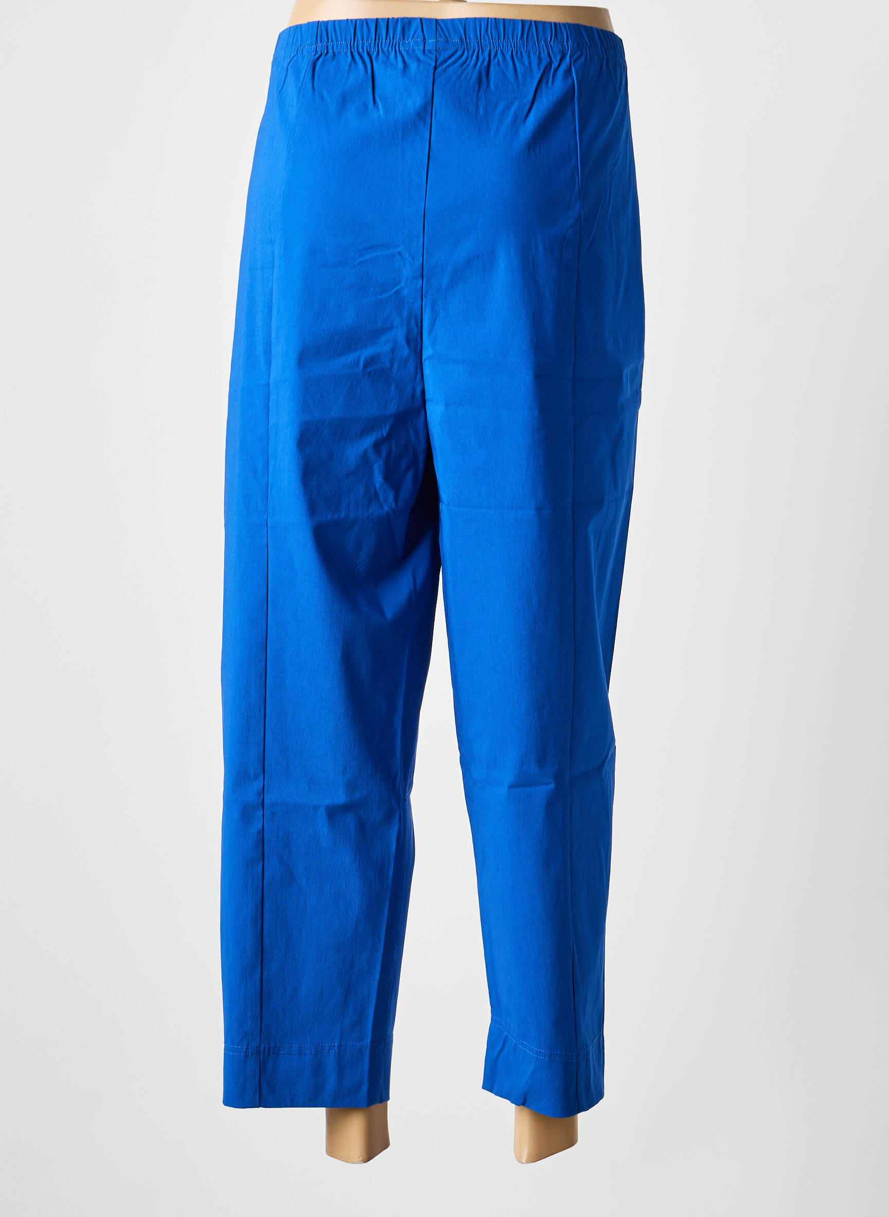 Pantalon drept elasticitate albastru OLIVER JUNG femeie