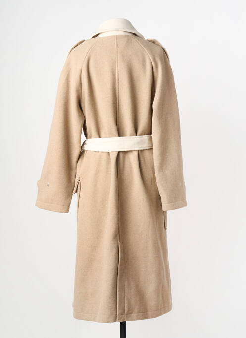 Palton lung bej VILA femeie