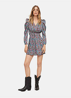 Rochie scurtă negru MANGO femeie