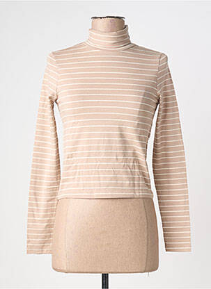 Tricou bej SUBDUED femeie