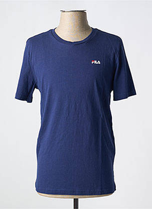 Tricou guler rotund albastru FILA bărbat
