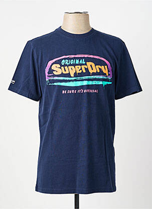 Tricou albastru SUPERDRY bărbat