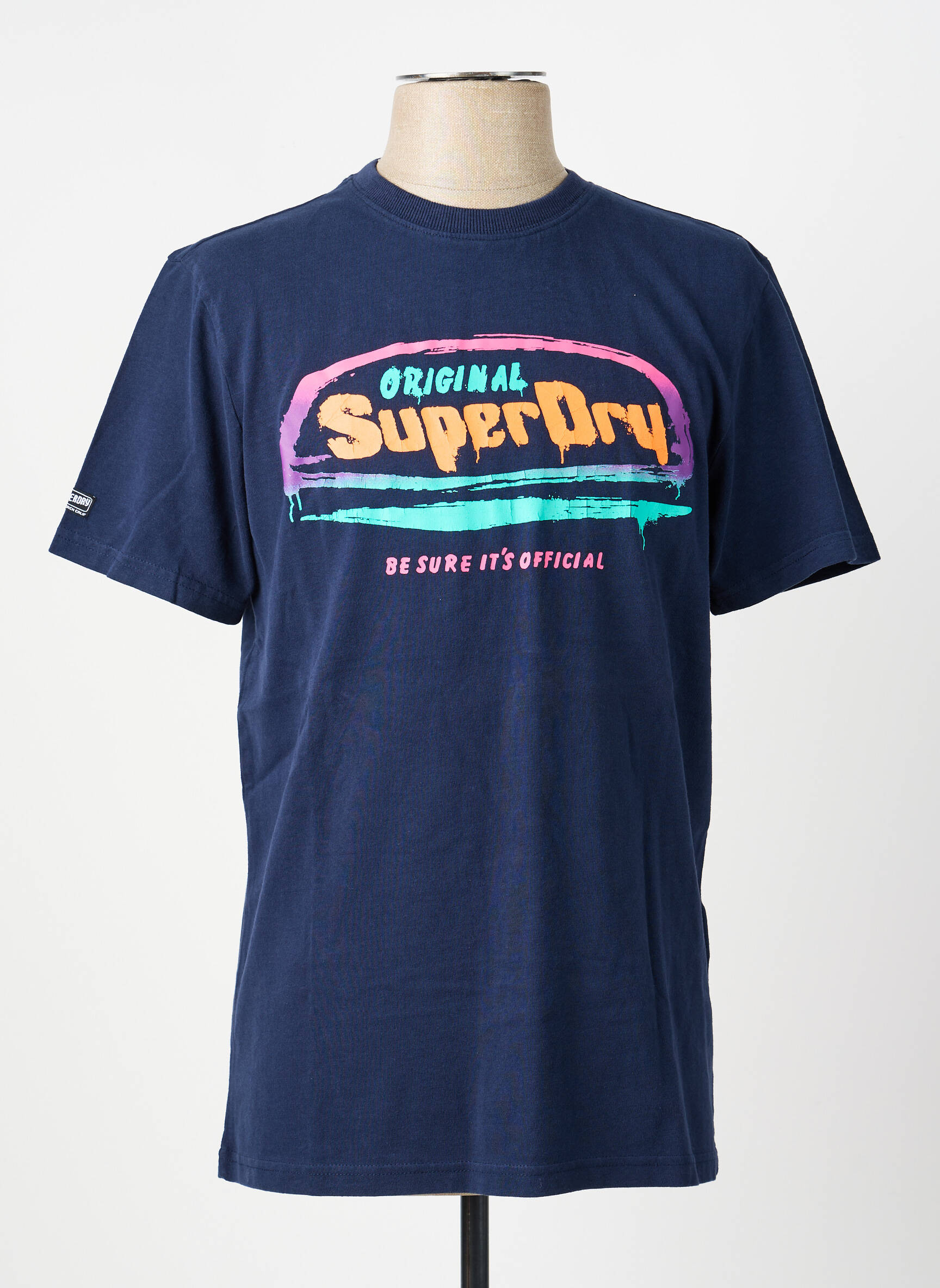 Tricou albastru SUPERDRY bărbat