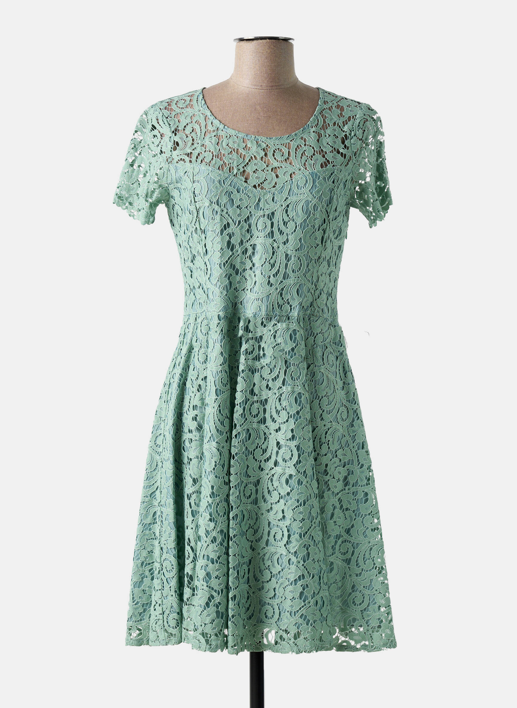 Rochie midi verde PAUL BRIAL femeie