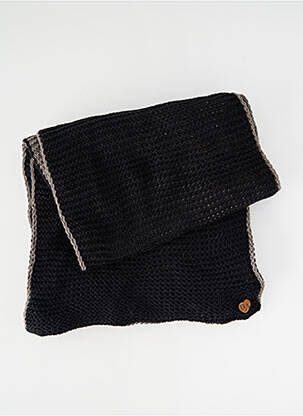 Eșarfă negru DOUBLE AGENT femeie