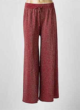 Pantalon larg roșu MANGO femeie