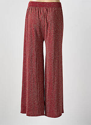 Pantalon larg roșu MANGO femeie