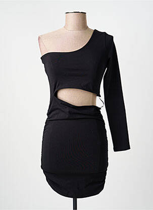 Rochie scurtă negru SUBDUED femeie