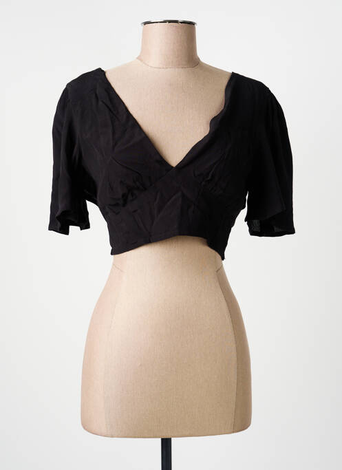 Top negru TALLY WEIJL femeie