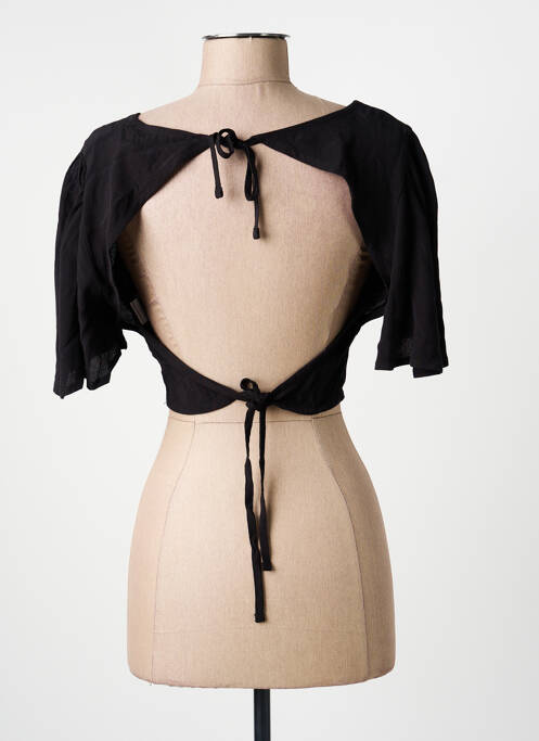 Top negru TALLY WEIJL femeie