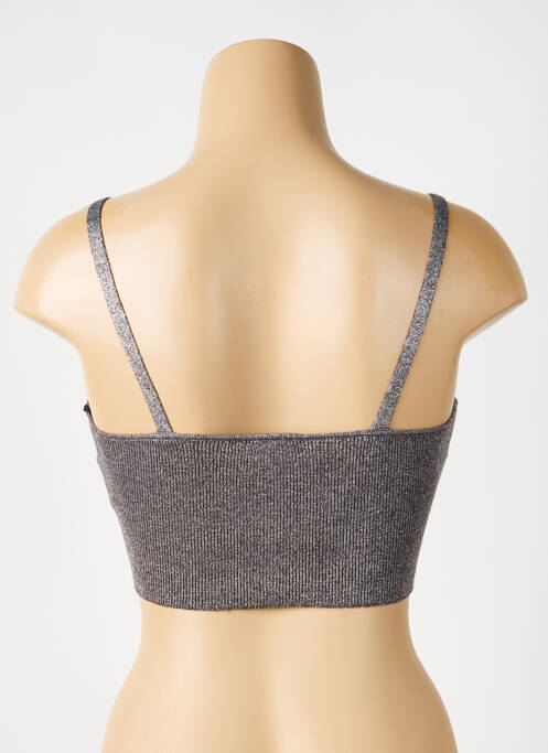 Top gri NOISY MAY femeie