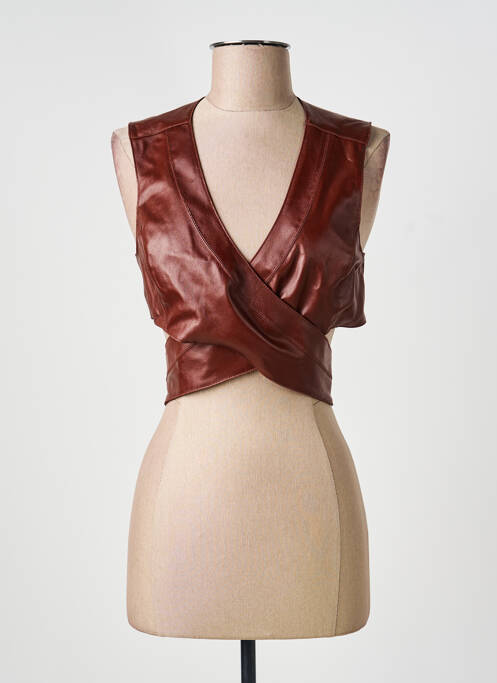 Top maro ASTRID BLACK LABEL femeie