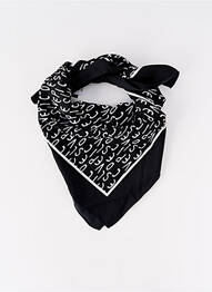 Eșarfă negru PIECES femeie