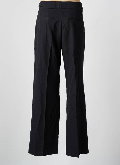 Pantalon larg negru MANGO femeie