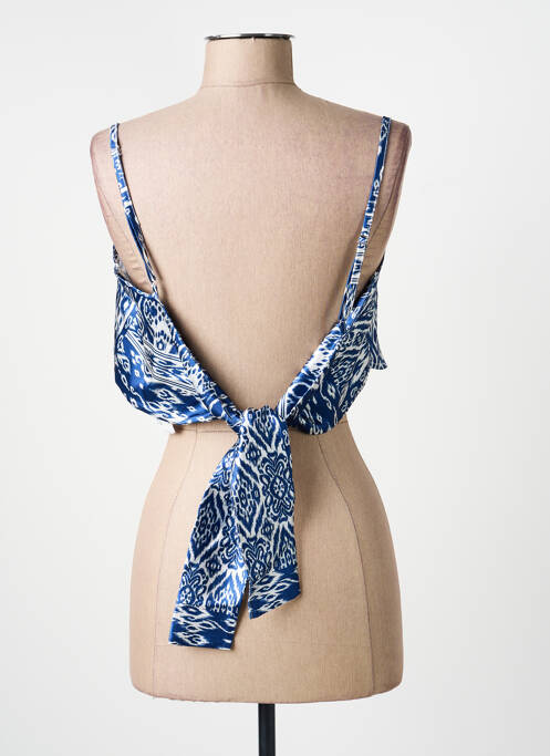 Top scurt albastru TALLY WEIJL femeie