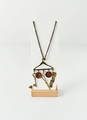 Colier auriu GET INFECTED femeie