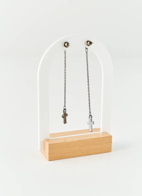 Cercei argintiu AB STUDIO femeie