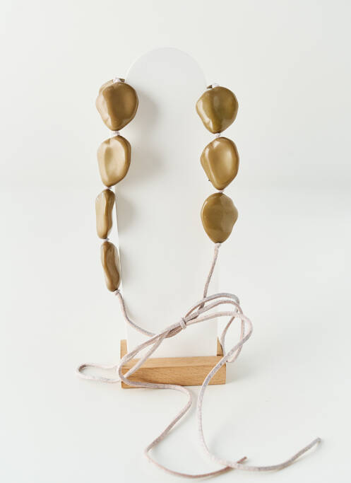 Colier bej GET INFECTED femeie