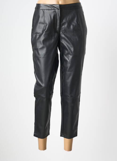 Pantalon drept negru PIECES femeie