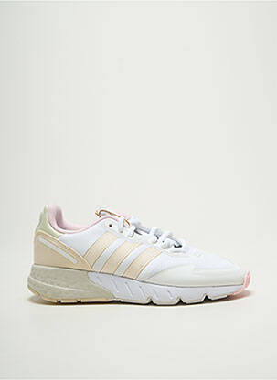 Adidași vârf rotund toc plat până la 3 cm alb ADIDAS femeie