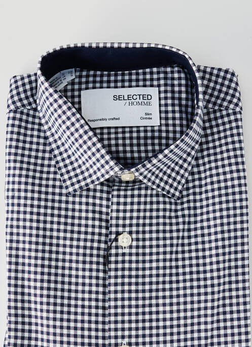 Cămașă cu mâneci lungi albastru SELECTED bărbat