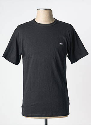 Tricou guler rotund negru VANS bărbat