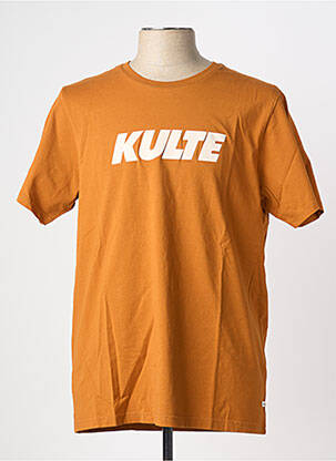 Tricou galben KULTE bărbat